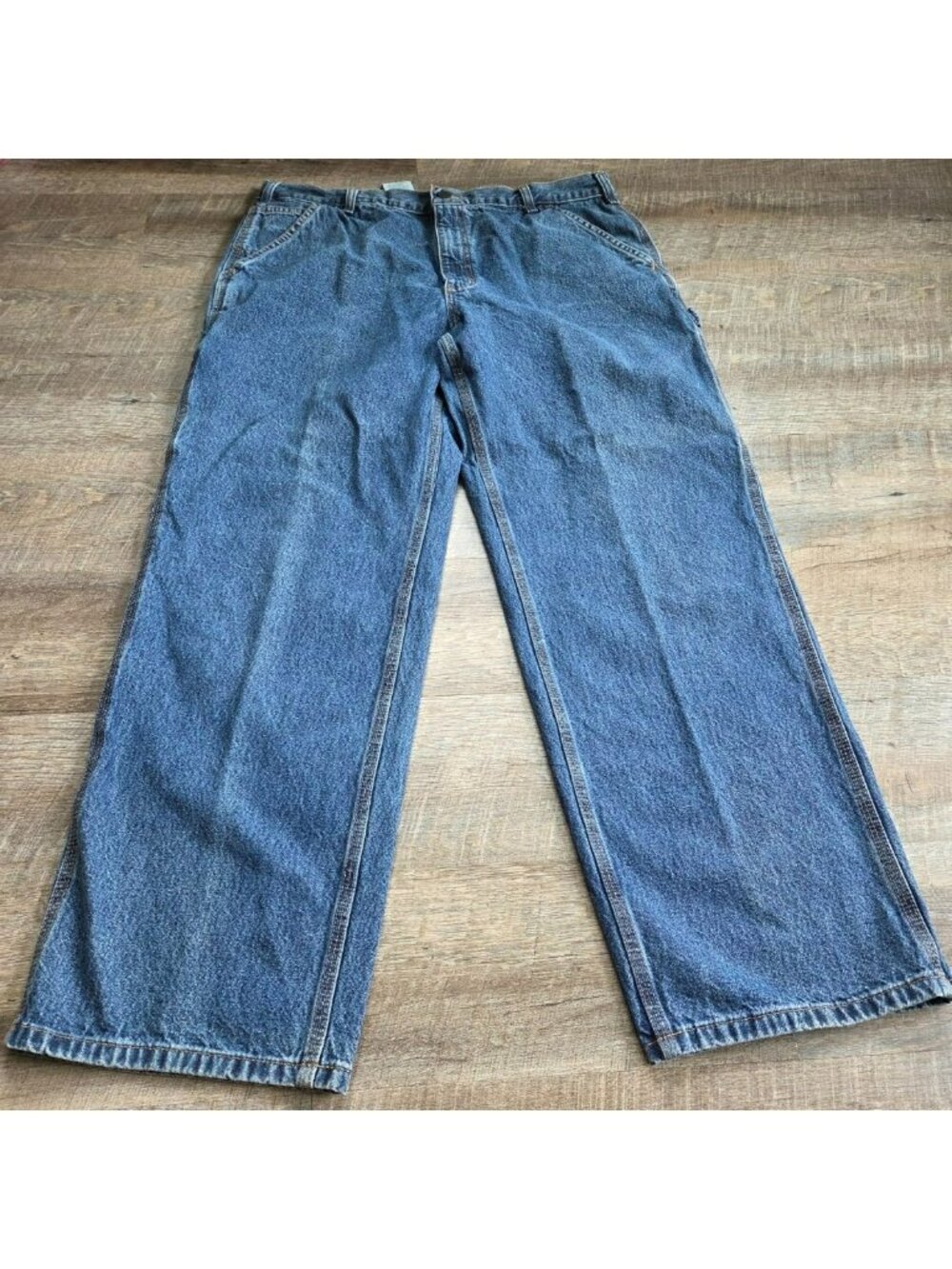 Carhartt Original Dungaree Fit Men's Denim blue Jeans Size 36x30 RN14806